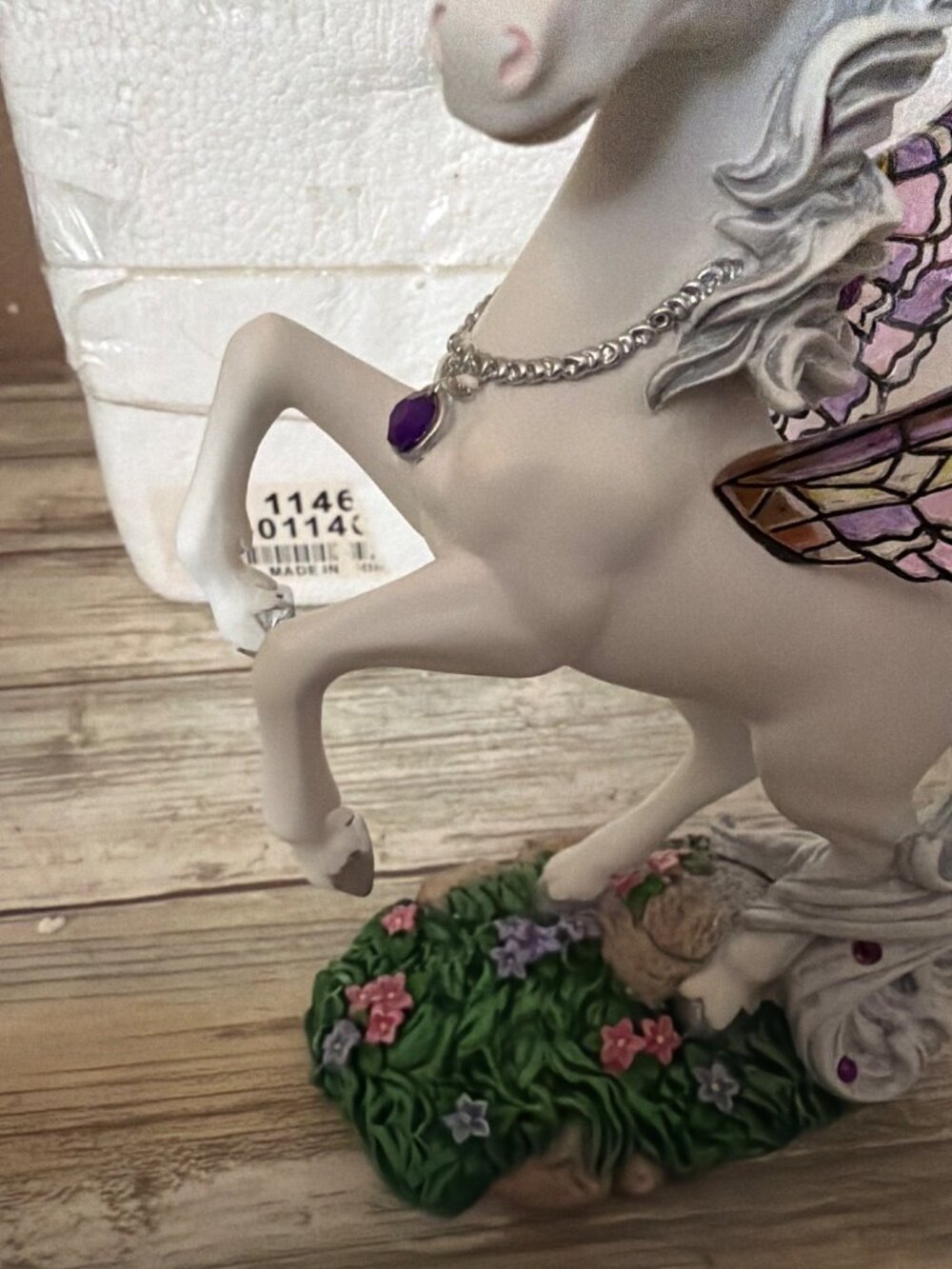 Hamilton Collection Jeweled Reflections Amethyst Splendor Unicorn w/Box & COA - Picture 14 of 16